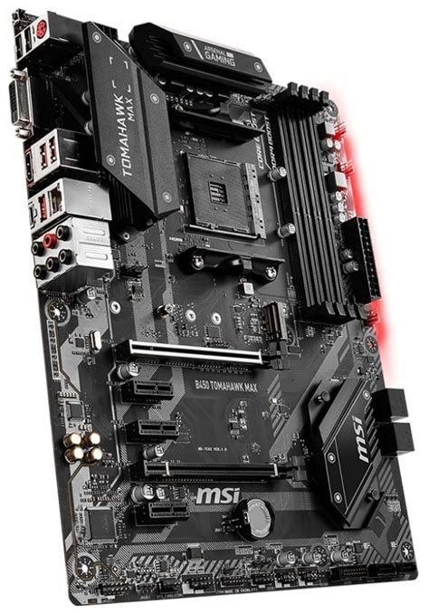 Cpu (max support) ryzen 7. MSI B450 TOMAHAWK MAX AMD B450 Ryzen Socket AM4 ATX ...