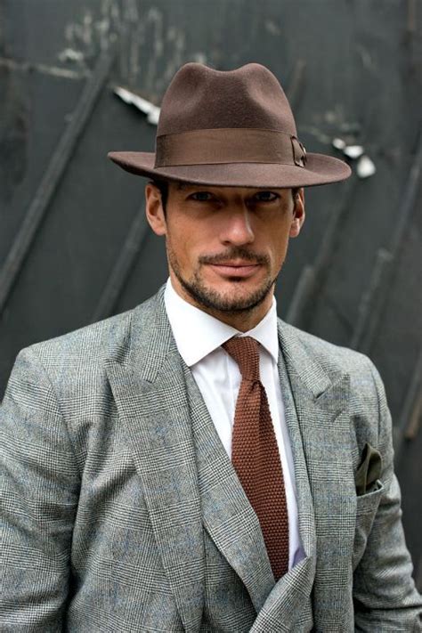Fedora Paired With A Three Piece Suit With Images Mens Hats Fashion