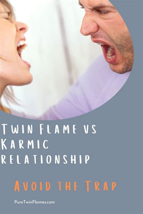 The signs of a karmic relationship can manifest in many different ways but there are some signs you can look for: Slow Down: Karmic Relationship vs Twin Flame Connections ...