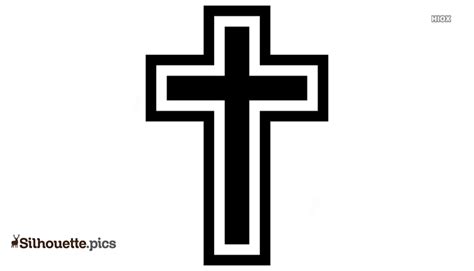 Christian Cross Silhouette Image And Vector Jesus Cross Free Download