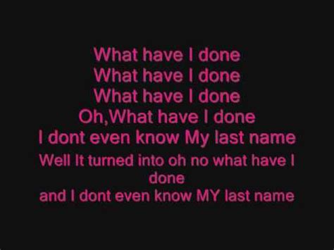 Carrie underwood — last name (carnival ride 2007). Carrie Underwood-Last Name Lyrics - YouTube