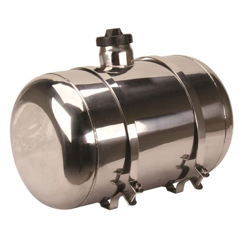 10x40 End Fill Spun Aluminum Gas Tank With Sending Unit Flange 135 Gallons