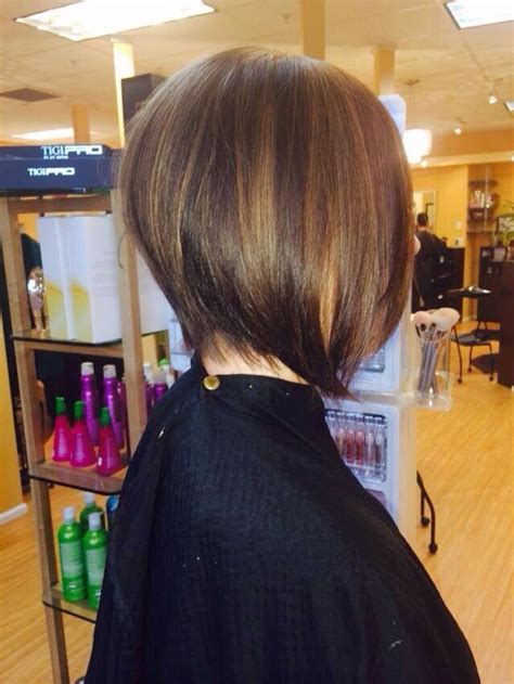Short hair can still be feminine because we kept her feminine shape of the head. Short hair, light brown highlights! | Hair & Makeup ...