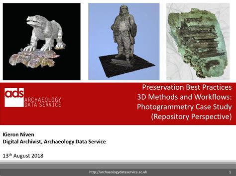 Preservation Best Practices 3d Methods And Workflows Photogrammetry