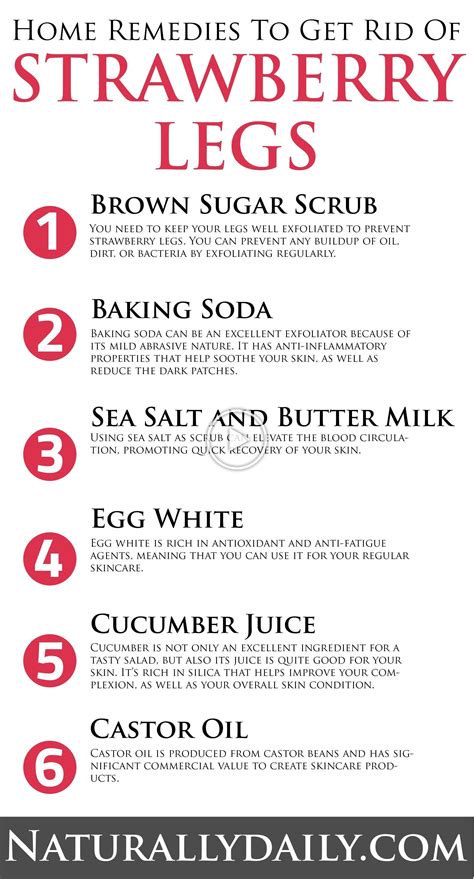 How to Get Rid of Strawberry Legs #homeremedies # ...