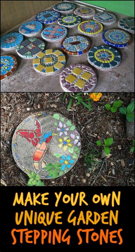 Make this easy diy using this tutorial. Steps in making stepping stones are very simple that even ...