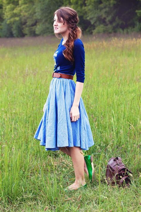 Sister Missionary Style Blue Outfit And Green Shoes Be Bold Play With Colors Modest