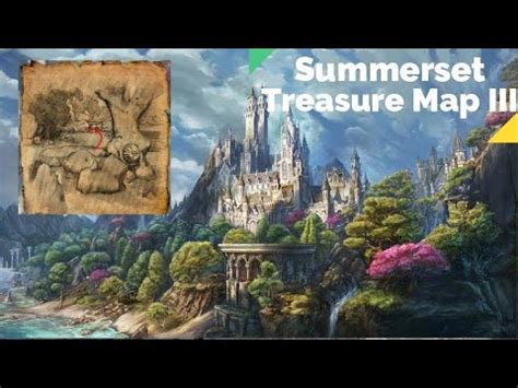 Summerset Treasure Map III ESO Elder Scrolls Online YouTube