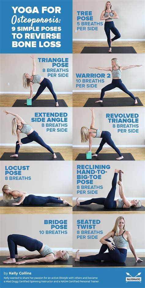 9 Simple Poses To Reverse Bone Loss Easy Yoga Workouts Yoga For