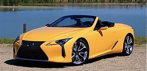 The 2021 Lexus Lc 500 Convertible Starts At 101000 — 7025 More