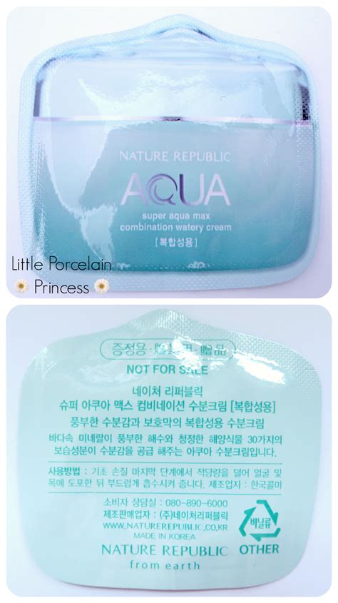 I have oily skin and this cream is so hydrating!!! Little Porcelain Princess: First Impression: Nature ...