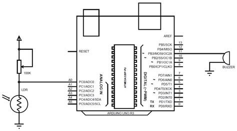 The arduino uno has a lot of different pins and therefore we want to go over the different kinds of pins. Circuit Diagram Of Arduino Uno Atmega328