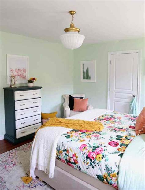 Colorful Master Bedroom Refresh Home Decor Fyn Desings