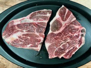 Chuck eye steak is a boneless cut next to the ribeye. Grilled Thin 7-Bone Chuck Steaks - The Genetic Chef