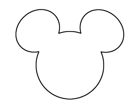 How To Draw Mickey Mouse Head Neo Coloring