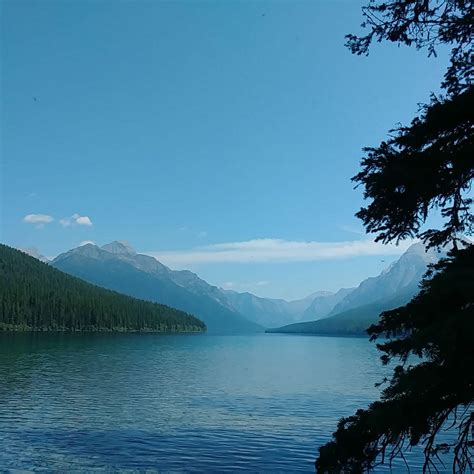 Bowman Lake Glacier National Park Rnationalparks