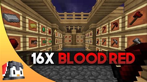 Blood Red 16x Mcpe Pvp Texture Pack Fps Friendly Youtube