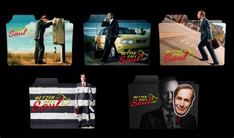 Better Call Saul Folder Icons Seasons 1 4 By Randycj On Deviantart