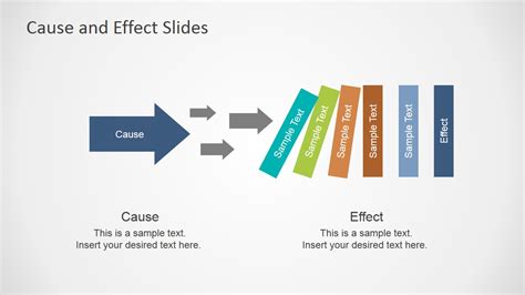 Cause And Multiple Effects Slide For Powerpoint Slidemodel