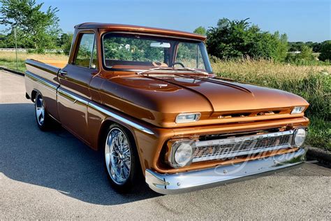 Lot 810 1966 Chevrolet C10 Custom Pickup Barrett Jackson