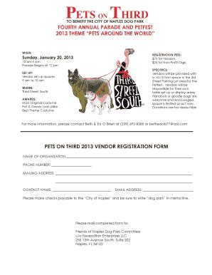 If anyone helps, then that will be appreciated. Fillable Online pot2016 vendor-registration-form - Third ...