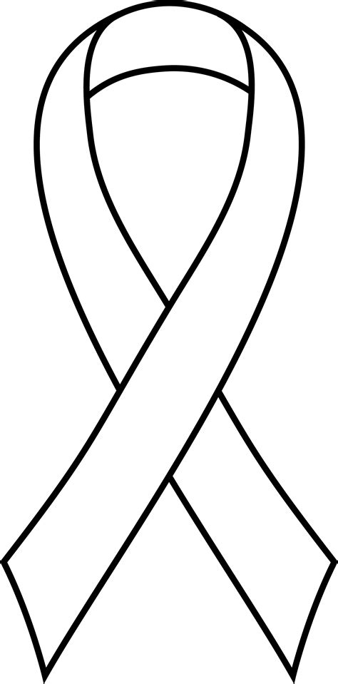 Free Breast Cancer Ribbon Outline, Download Free Breast Cancer Ribbon Outline png images, Free ...