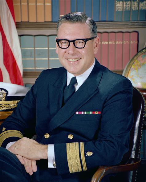 Portrait Us Navy Usn Rear Admiral Radm Upper Half John B Holmes