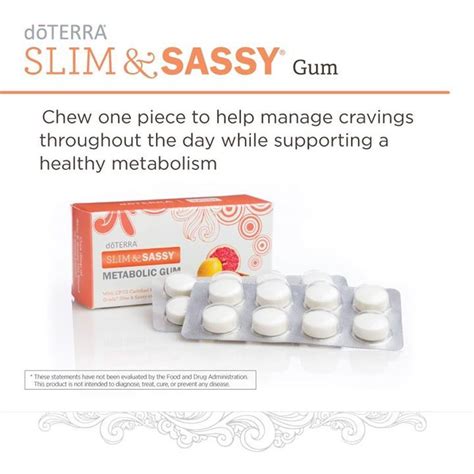 Doterra Slim And Sassy Gum Is A Convenient Way To Enjoy The Benefits This