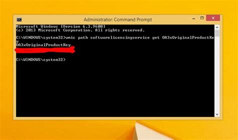 Cara Melihat Produk Key Atau Serial Number Windows Menggunakan Cmd