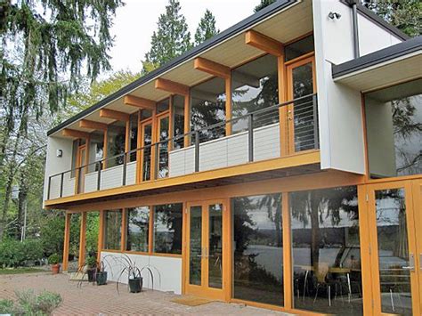 The posts should be sturdy enough to sustain the pulling force to safely accommodate such elements, the international residential code (2) requires top rails to be capable of sustaining a concentrated load of 200 lb. Residential Cable Railing, Cable Deck Railing | Deck ...