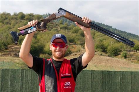 Two Time Olympic Champion Vincent Hancock Usa Won The Skeet Men Final In Gabala Securing A