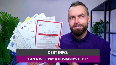 if a wife pays a husband s debt is it ok risks