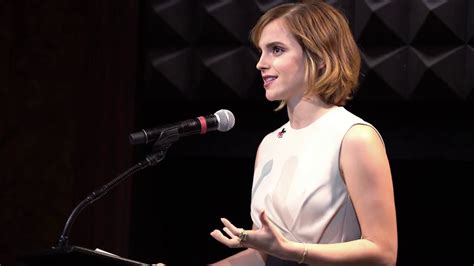 Emma Watson Heforshe Arts Week Opening Speech Screencaps Emma Watson