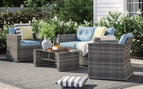 Shop a variety of patio furniture, outdoor seating, accent & coffee tables and outdoor dining sets today! Up to 82% Off Outdoor Furniture Clearance Sale at Wayfair ...