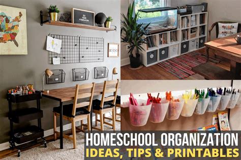 50 Homeschool Room Organization Ideas