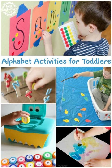 How To Teach Your Toddler The Alphabet Kids Activities Blog