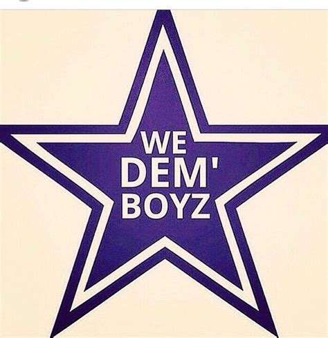 We Dem Boyz! | Cowboys nation, How bout them cowboys, Dallas cowboys