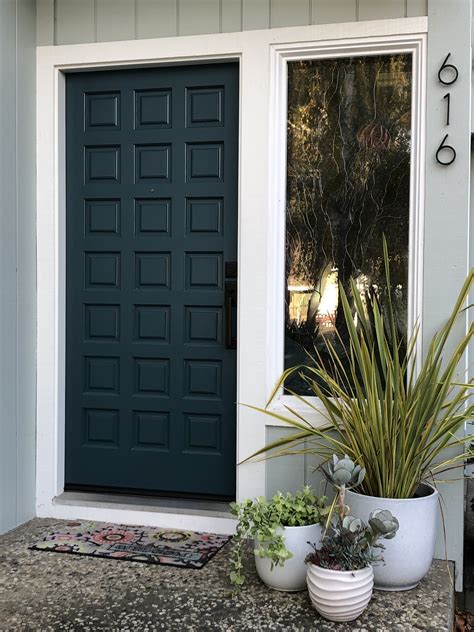 Still Water Sherwin Williams Front Door And Comfort Gray Sherwin Williams