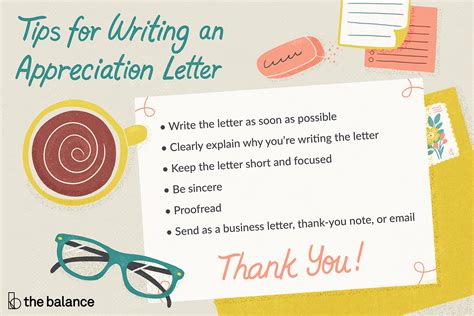 Appreciation Letter Examples and Writing Tips