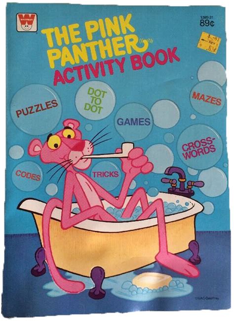 Activity Book The Pink Panther Wiki Fandom