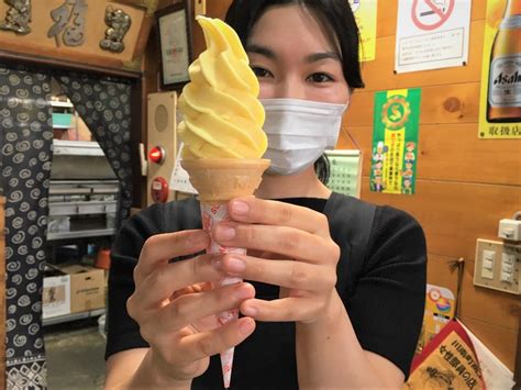 宮崎・川南の「赤坂」で「スイートコーンソフトクリーム」 客に後押しされ販売開始 日向経済新聞