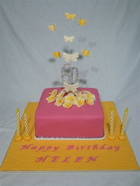 A big list of birthday cake sayings. Cakes and Other Delights: 60th Birthday