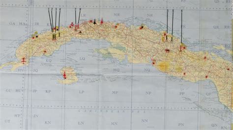 Jfk Secret Doomsday Map Reveals Cuba Missile Targets Cnn