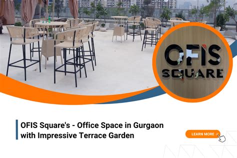 Office Space In Gurgaon With Impressive Terrace Garden