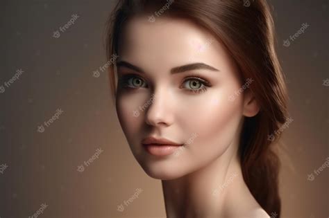 Premium Photo Digital Painting Beauty Spa Woman With Perfect Skin