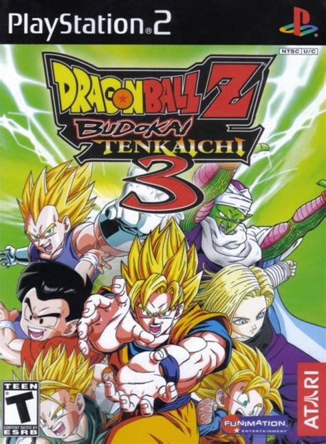 Budokai tenkaichi seri, awalnya diterbitkan sebagai dragon ball z: Dragon Ball Z : Budokai Tenkaichi 3 (PS2) : personnages (1)