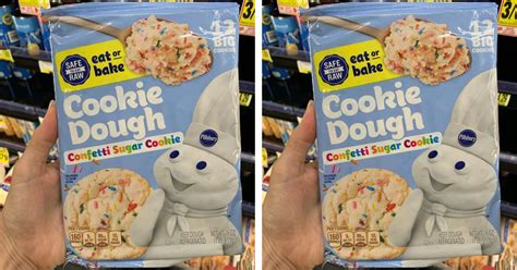 Sugar, enriched flour, bleached (wheat flour, niacin, iron, thiamin mononitrate, riboflavin, folic acid), water, canola oil, palm oil. You Can Get Pillsbury Confetti Sugar Cookie Dough You Can ...