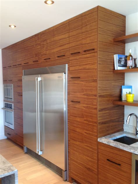 Ikea Kitchen With Semihandmade Flatsawn Walnut Fronts Kitchen