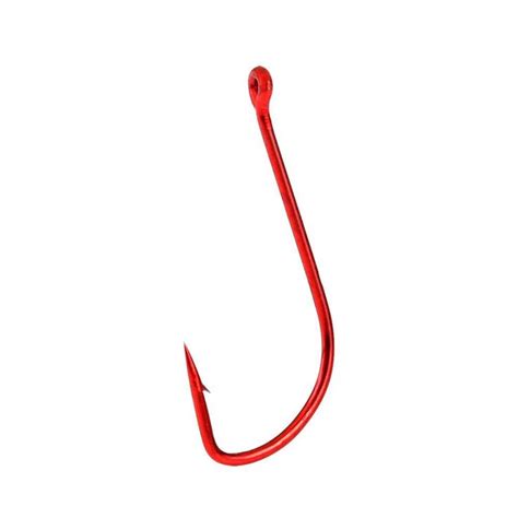 Pack High Carbon Steel Size Fishing Hook Bait Barb Fish Hook With Ring Eye Fishing
