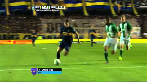 Gol De Tevez Boca 3 Banfield 0 Fecha 26 Primera División 2015 Fpt